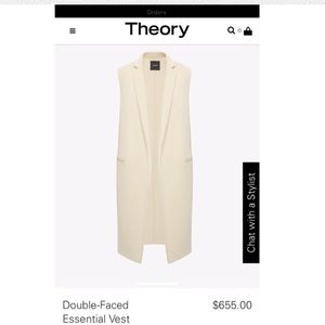 Theory Double-Faced Essential Vest